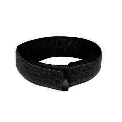 belt for casual jeans with modern buckle design -ESSTAC Inner Velcro Belt (Black)