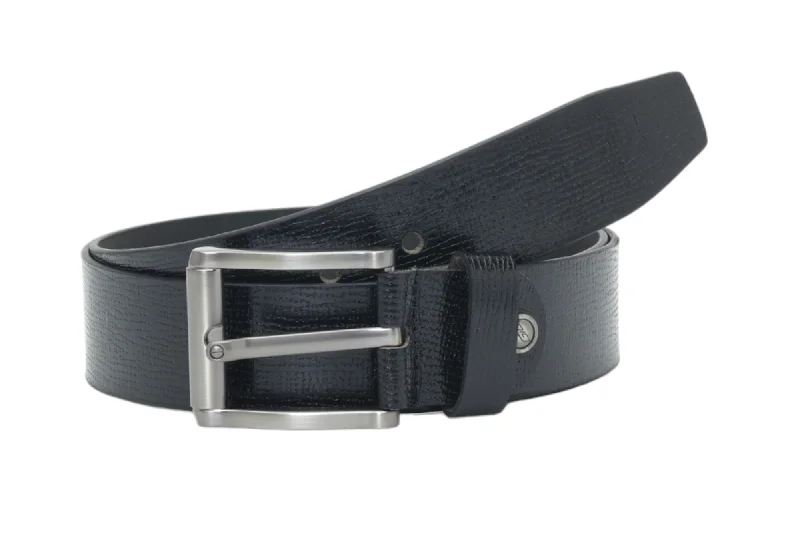 trendy belt with decorative buckle for casual pants -FORMAL LEATHER BELT 59102