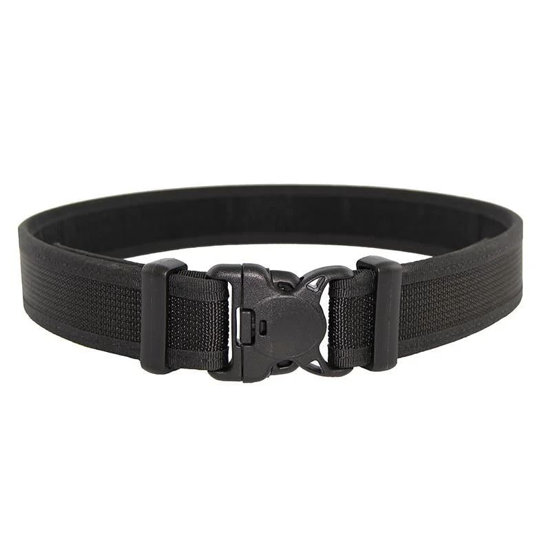 wide waist belt for trendy skirts with metal finish -Hi-Tec VIP Duty Belt