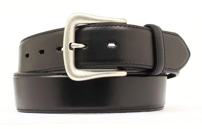 trendy leather waist belt with engraved buckle -Men's Nocona Belt #N2450401X (Extra Sizes)