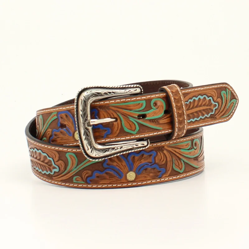 stylish leather waist belt with minimalist design -Men's Nocona Western Belt #N210005602