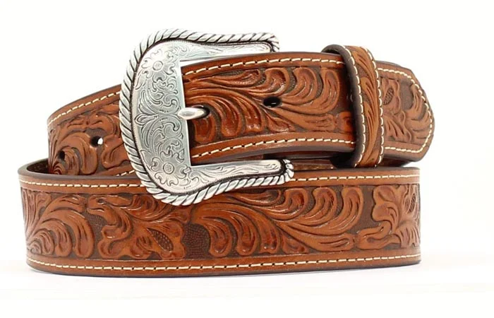 trendy waist belt with fabric finish for jeans -Men's Nocona Western Belt #N2446008