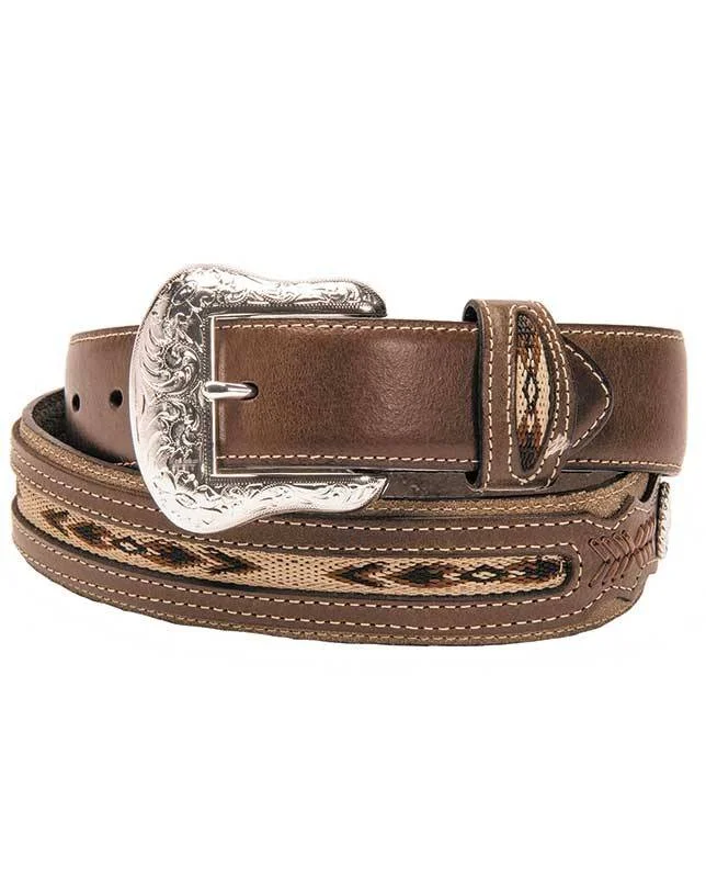 leather waist belt for elegant skirts and dresses -Nocona Men's Western Belt #N2475702