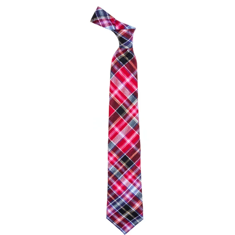 affordable business silk necktie sets-Aberdeen Modern Tartan Tie