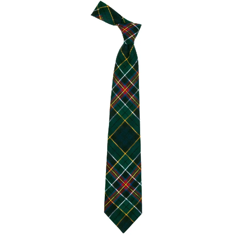 luxury silk bow ties for office wear-Allison Modern Tartan Tie