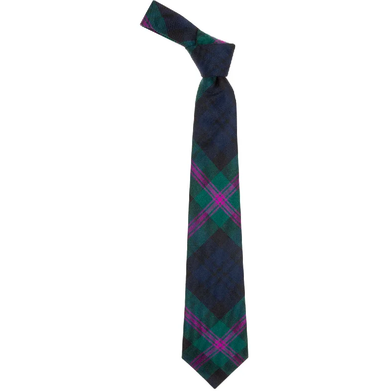 stylish silk bow ties for wedding events-Baird Modern Tartan Tie