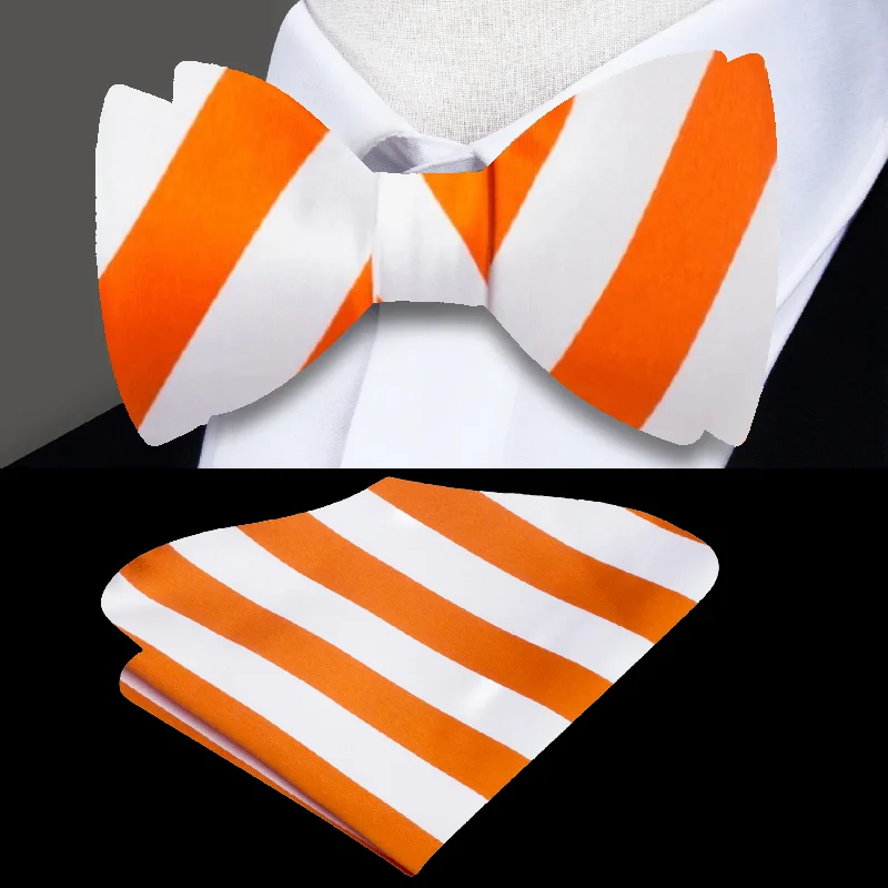 Orange, White