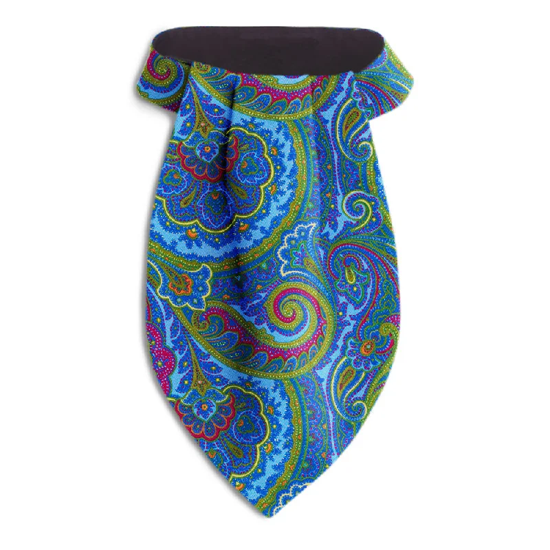 best silk wedding necktie options for men-Bluefield Bay - Ascots