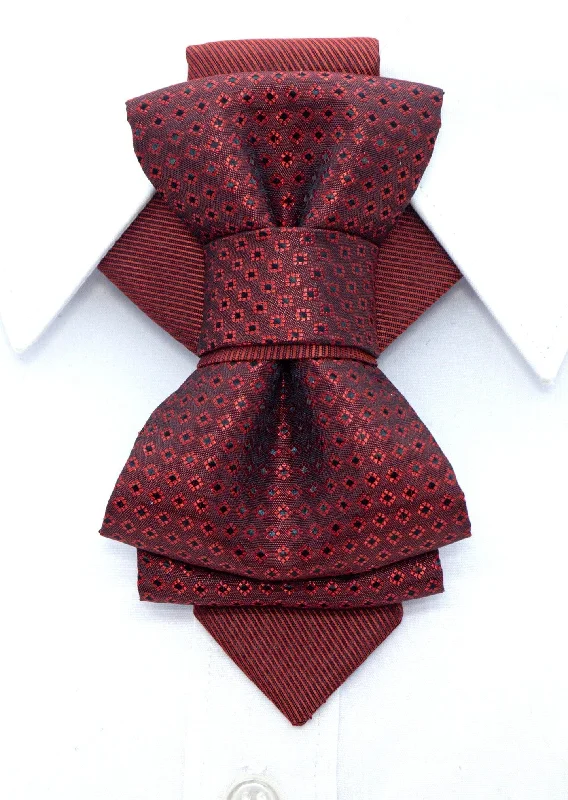 vibrant silk necktie styles for office wear-BOW TIE "RUMBA"