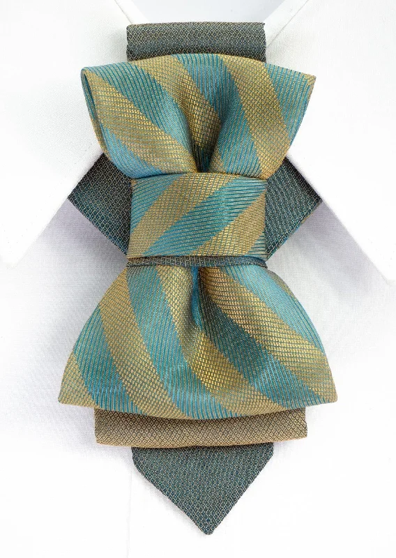 luxury silk necktie designs for office events-BOW TIE "SUMMER"