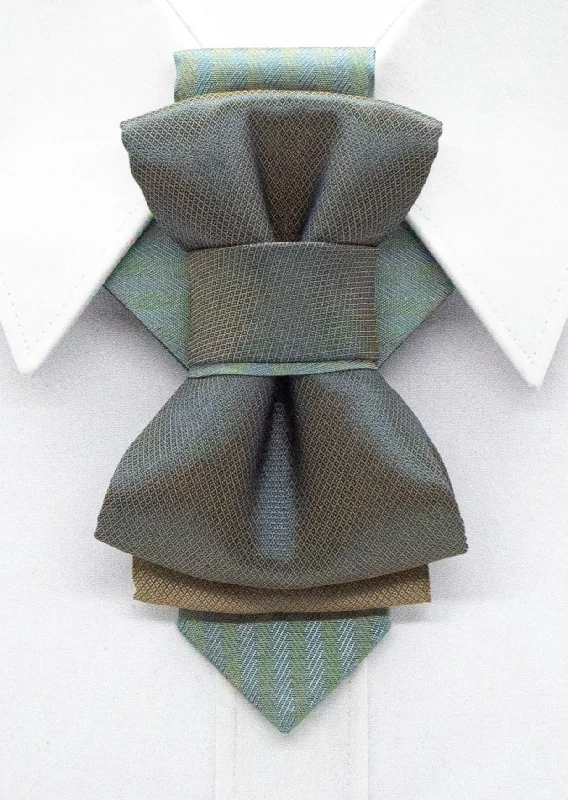 affordable silk necktie ideas for office meetings-BOW TIE "THE BIRCH"