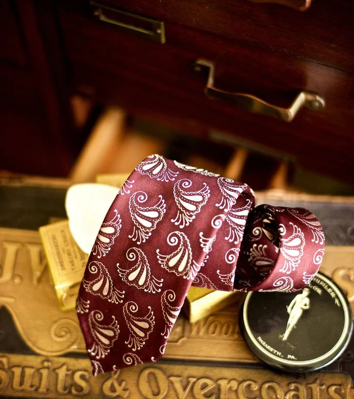 premium silk necktie styles for business wear-Bryceland's x Sevenfold Silk Jacquard Tie ET024B