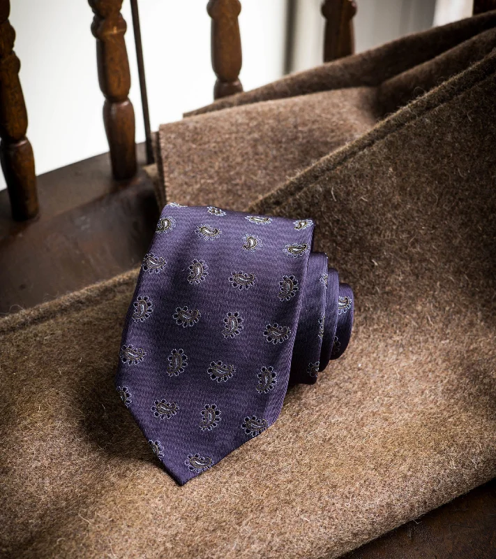 stylish silk bow ties for business events-Bryceland's x Sevenfold Silk Jacquard Tie ET108