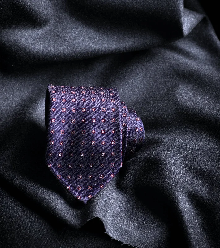 unique silk necktie combinations for office wear-Bryceland's x Sevenfold Silk Jacquard Tie ET104