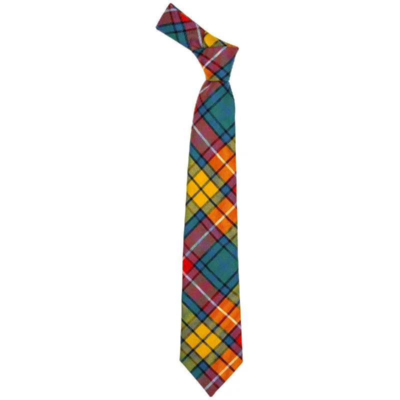 colorful silk necktie combinations for business events-Buchanan Ancient Tartan Tie