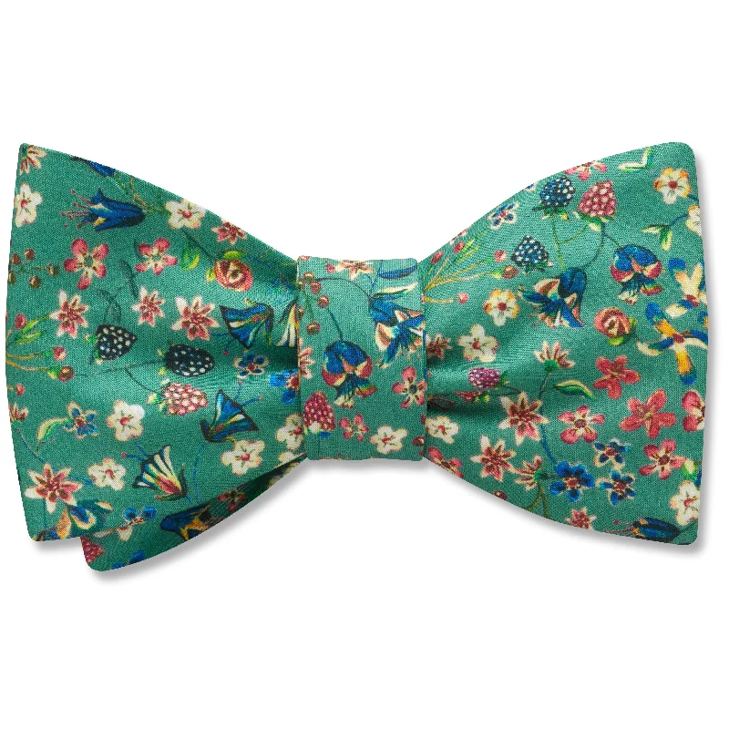 designer silk necktie packs for office wear-Buckingham (Liberty of London) - Dog Bow Ties