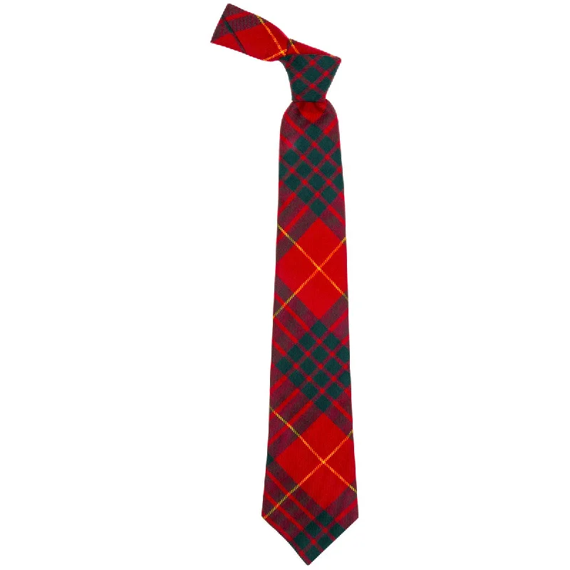 premium silk bow ties for weddings-Cameron Clan Modern Tartan Tie