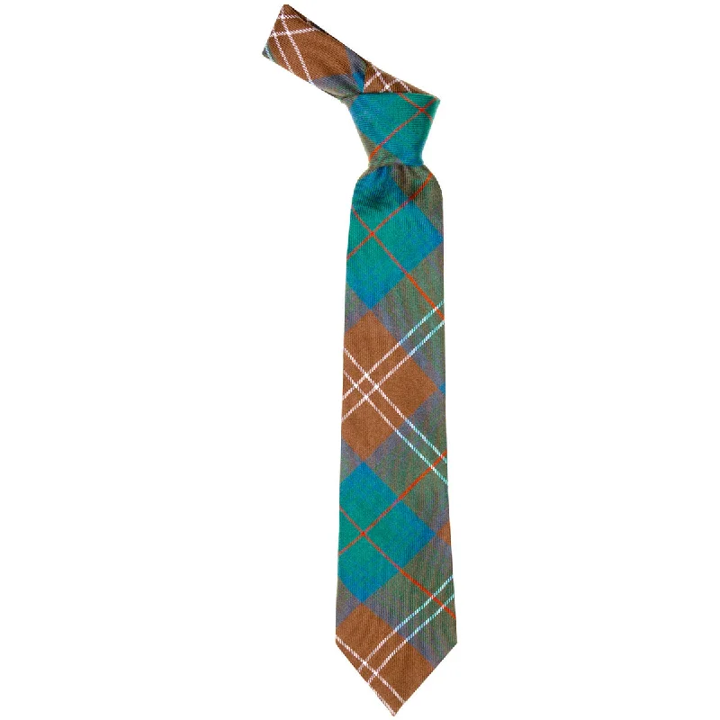 affordable silk bow tie sets for office wear-Chisholm Ancient Hunting Tartan Tie