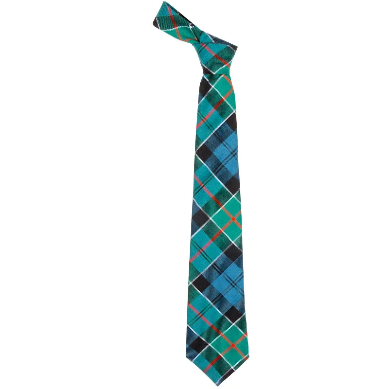 designer silk necktie sets for weddings-Colquhoun Ancient Tartan Tie