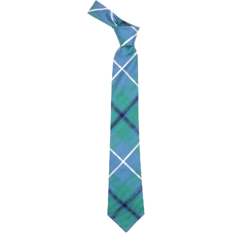 affordable silk necktie ideas for weddings-Douglas Ancient Tartan Tie - Lochcarron weavers