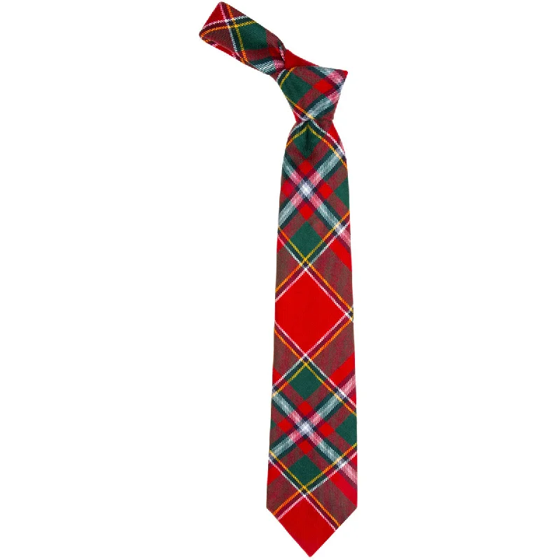 premium silk necktie colors for office wear-Drummond of Perth Modern Tartan Tie