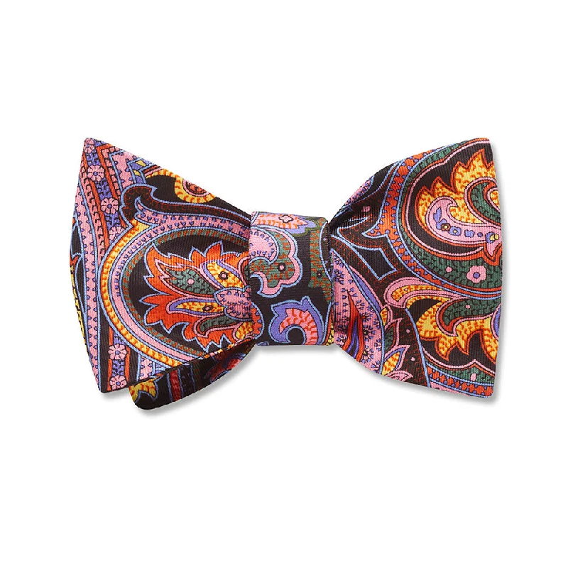 affordable designer silk necktie designs for office wear-Ebony Harbor - Kids' Bow Ties