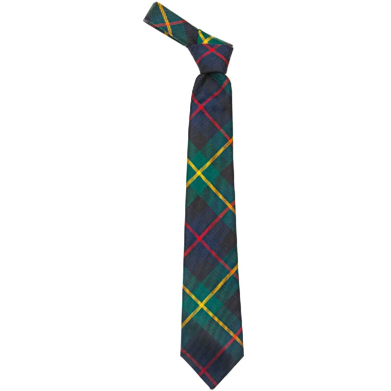 elegant silk wedding tie combinations for men-Farquharson Modern Tartan Tie