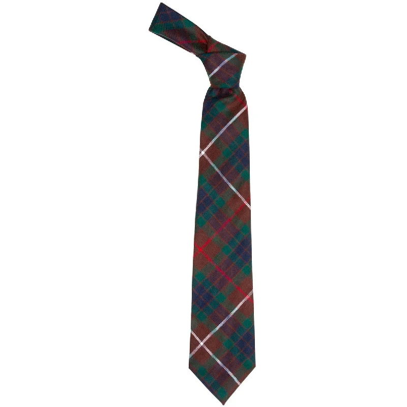 unique silk wedding necktie combinations for men-Fraser Hunting Modern Tartan Tie