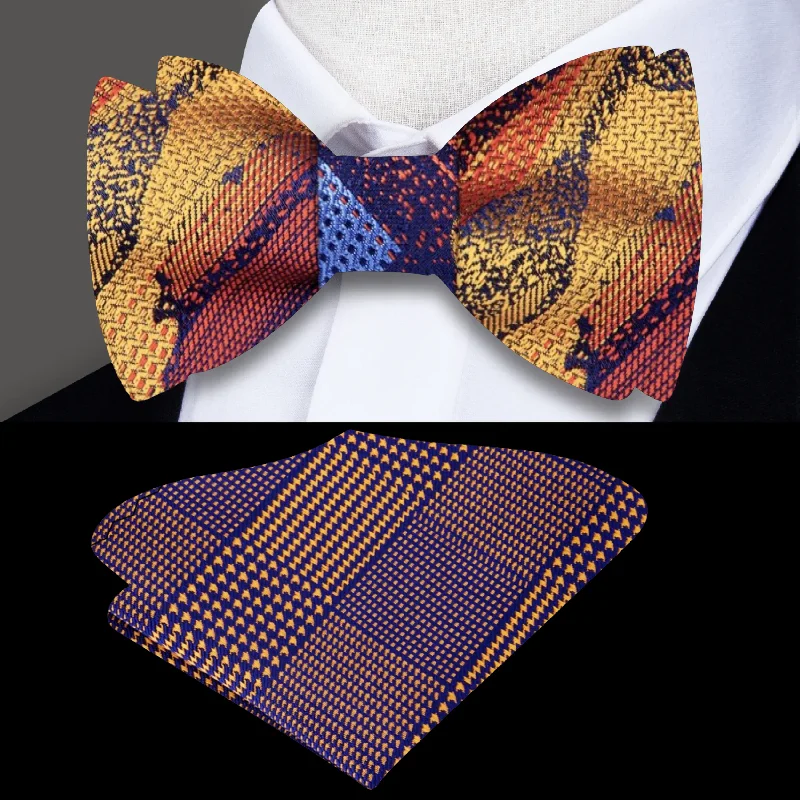 premium silk necktie styles for business wear-Genesis Abstract Bow Tie