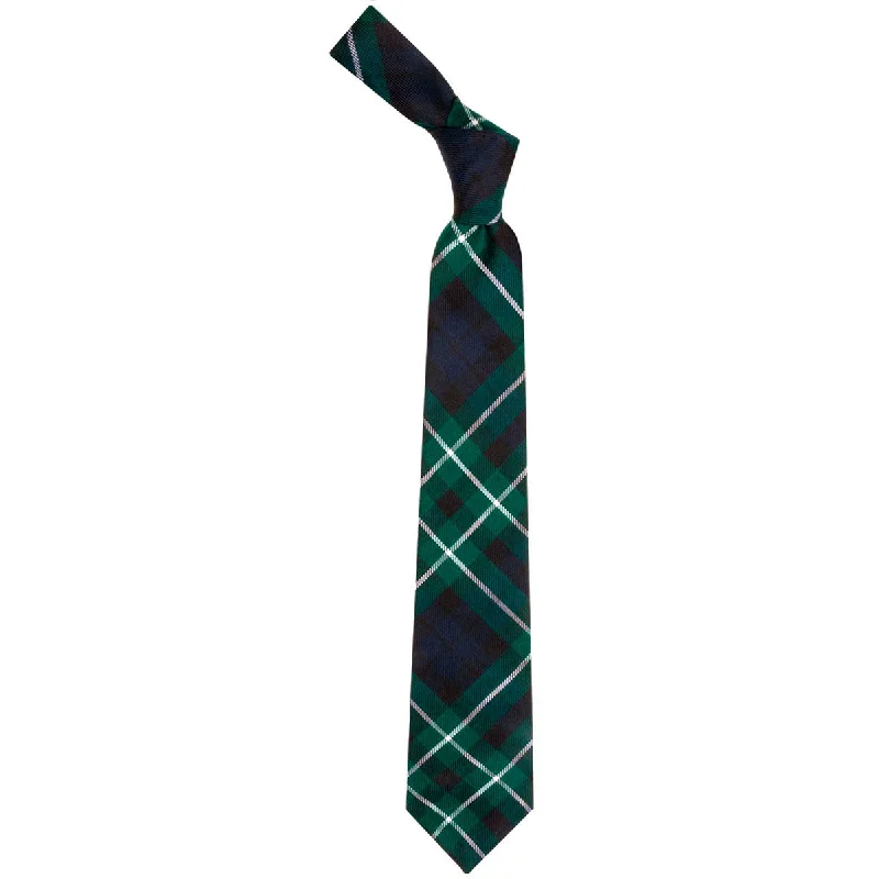 premium silk bow ties for corporate events-Graham of Montrose Modern Tartan Tie