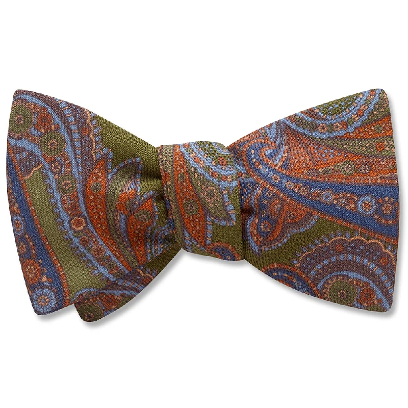 unique wedding silk necktie sets for men-Gretna Bay - bow ties