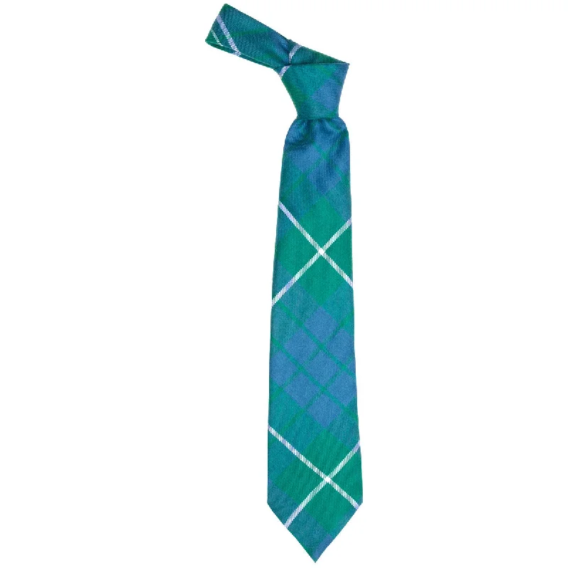 luxury silk necktie ideas for wedding celebrations-Hamilton Green Ancient Tartan Tie