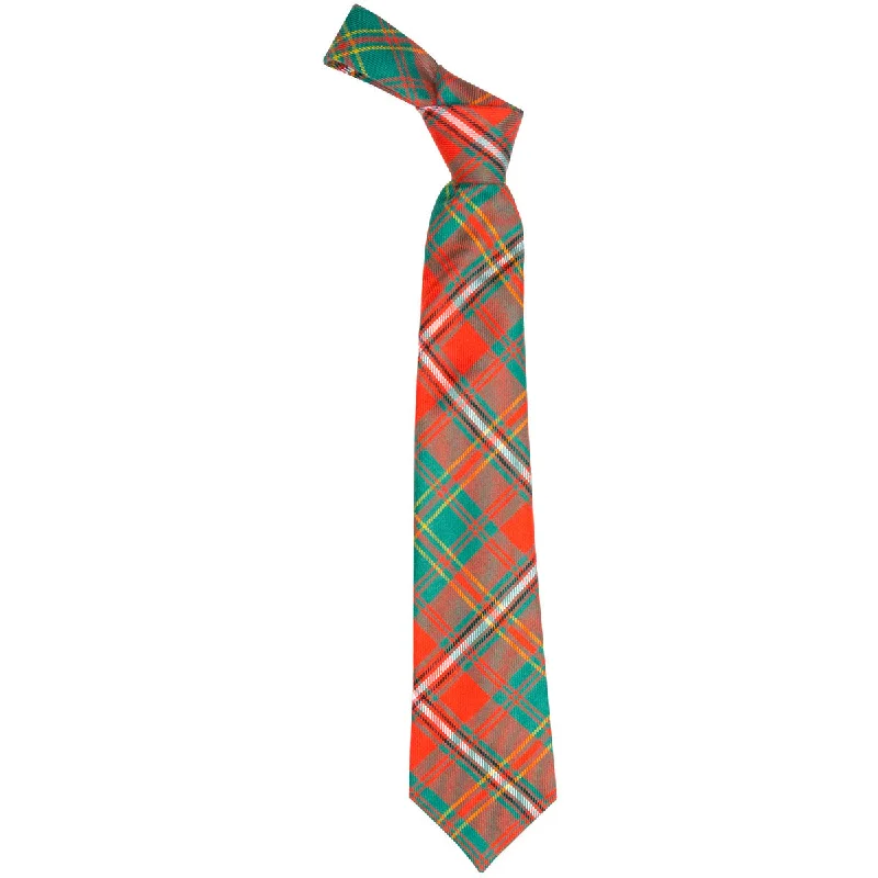 trendy silk wedding necktie ideas-Hay Ancient Tartan Tie