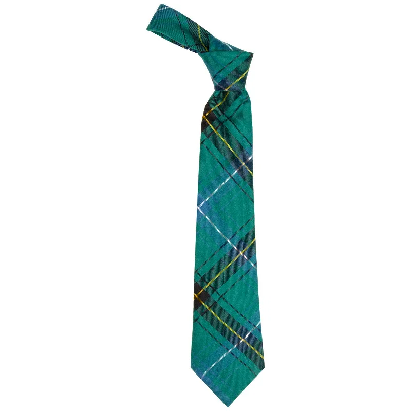 trendy silk necktie styles for business wear-Henderson Ancient Tartan Tie - Lochcarron weavers