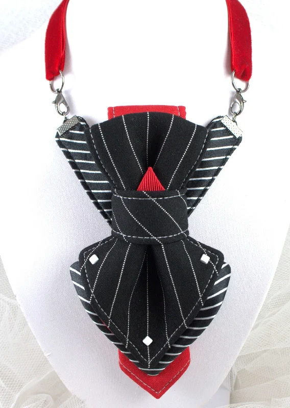 designer silk necktie combinations for weddings-BOW TIE "ACCORD" FOR LADIES