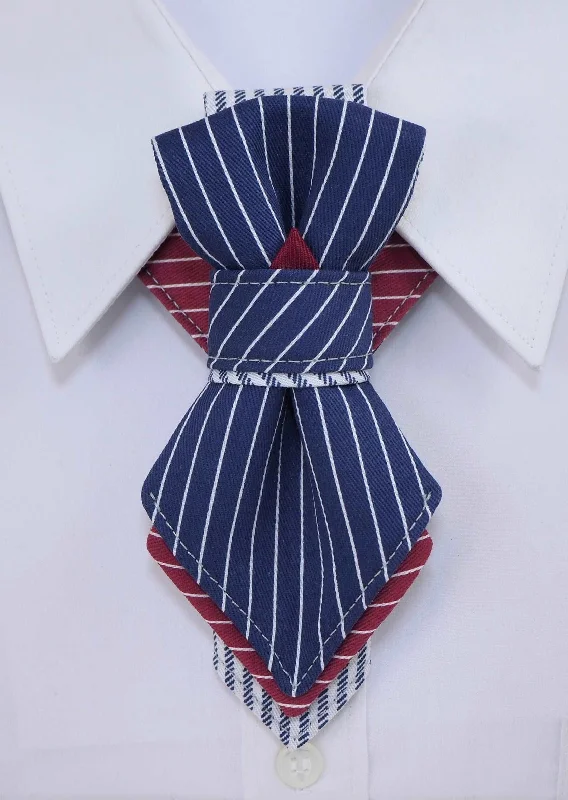 affordable business silk necktie sets-BOW TIE "ALBATROSS"