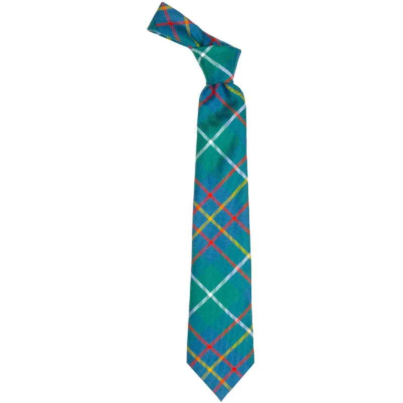 slim silk necktie styles for office wear-Ingles Ancient Tartan Tie