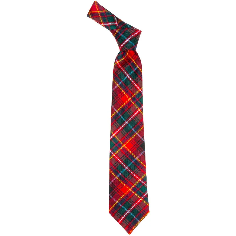 stylish wedding silk necktie combinations-Innes Red Modern Tartan Tie