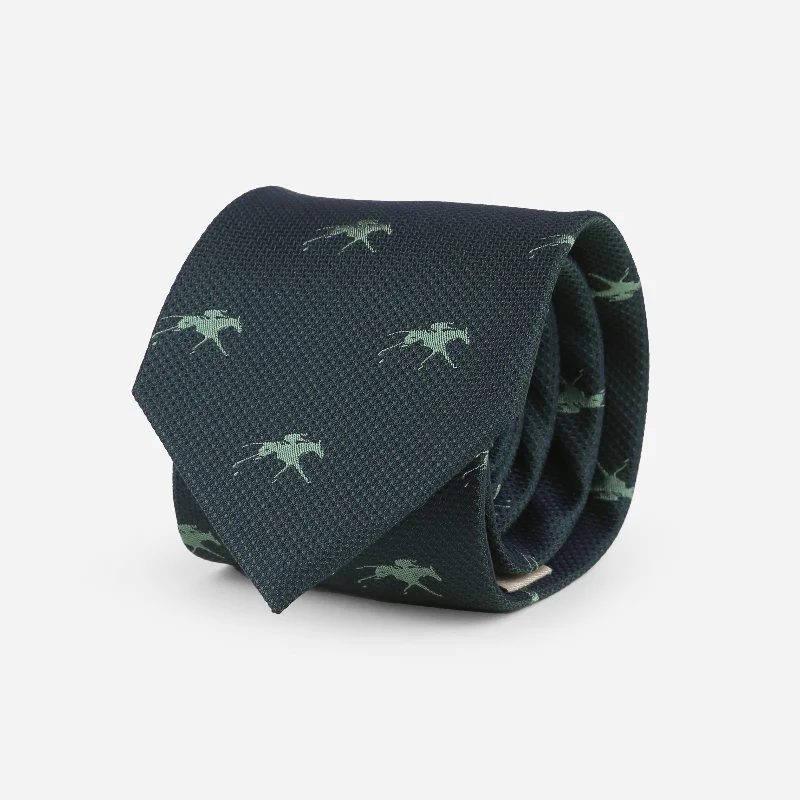 luxurious silk necktie designs for business wear-Keeneland Birds Eye Tie