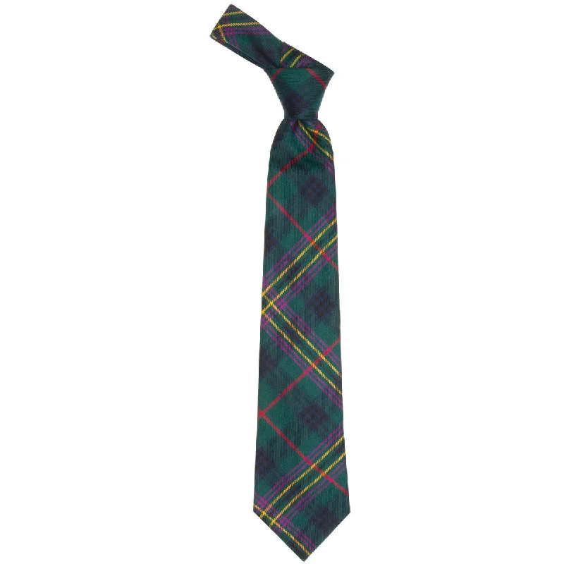 elegant silk necktie sets for wedding celebrations-Kennedy Modern Tartan Tie