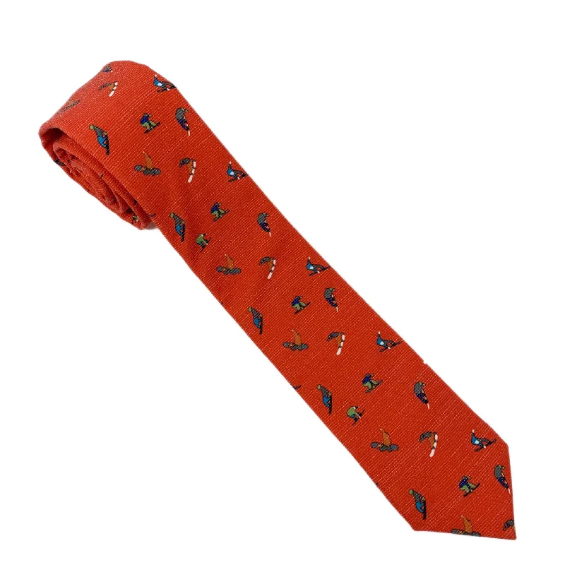 trendy business silk necktie ideas for men-Know Your Grabs (Red)