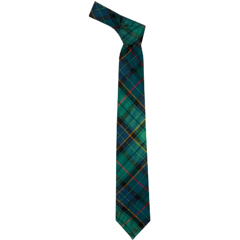 premium silk wedding necktie combinations-Leinster Green Tartan Tie