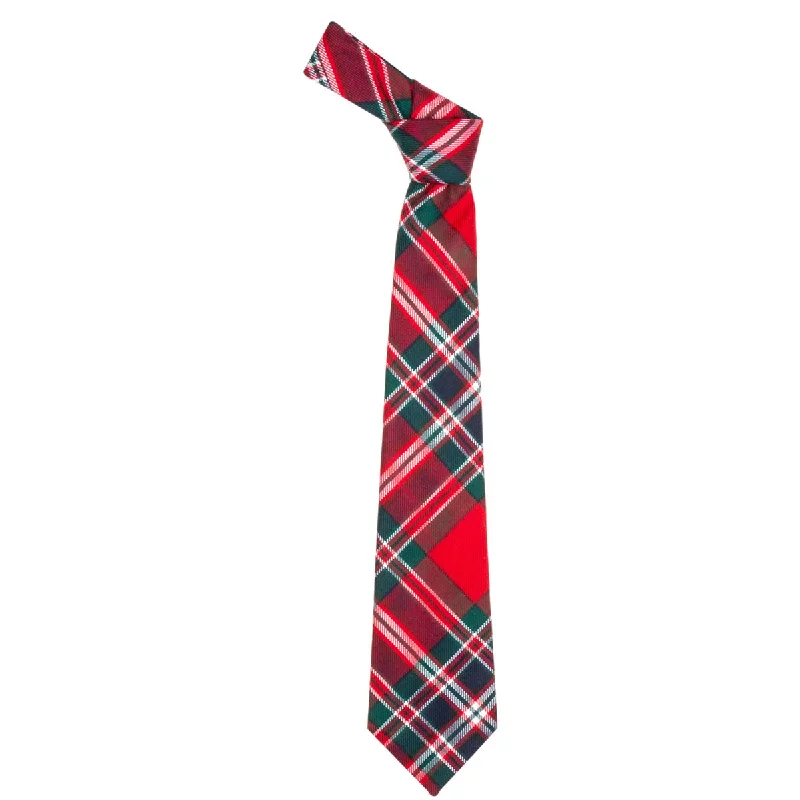 stylish silk necktie colors for business wear-MacFarlane Clan Modern Tartan Tie