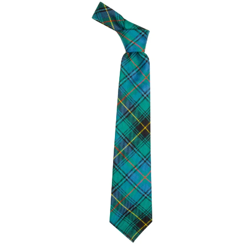 luxury silk necktie combinations for business wear-MacInnes Hunting Ancient Tartan Tie