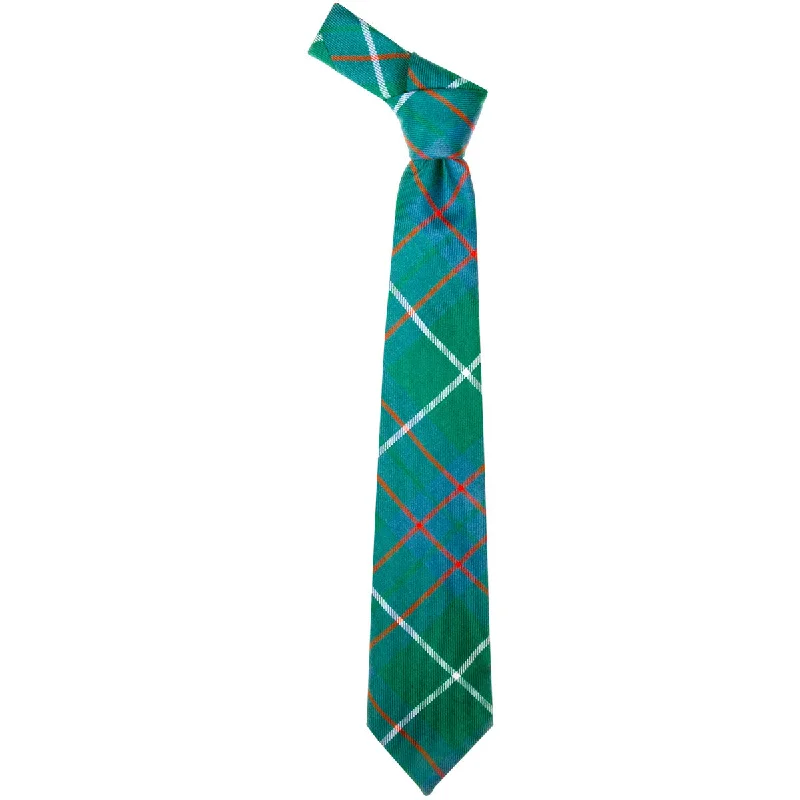 trendy silk necktie styles for corporate events-MacIntyre Hunting Ancient Tartan Tie - Lochcarron weavers