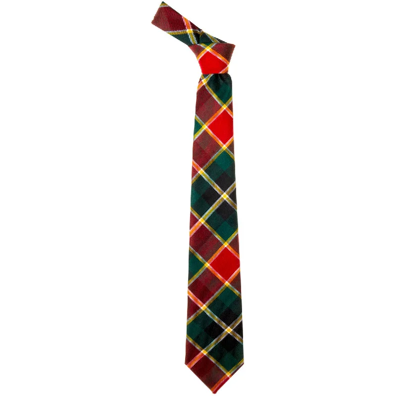 premium silk necktie sets for office wear-MacLachlan Old Modern Tartan Tie