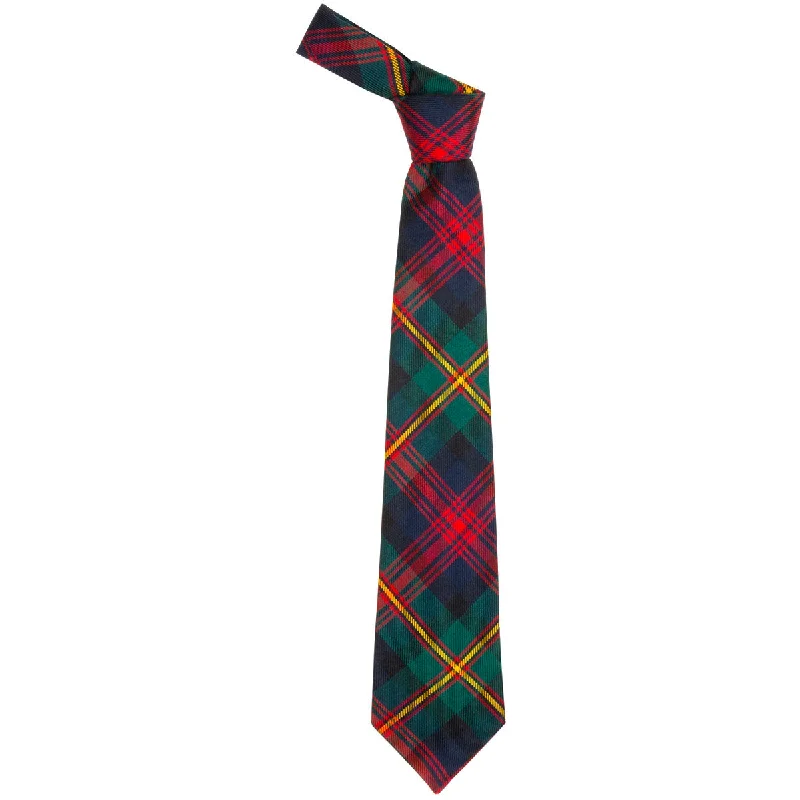 stylish silk bow ties for wedding events-MacLennan Modern Tartan Tie