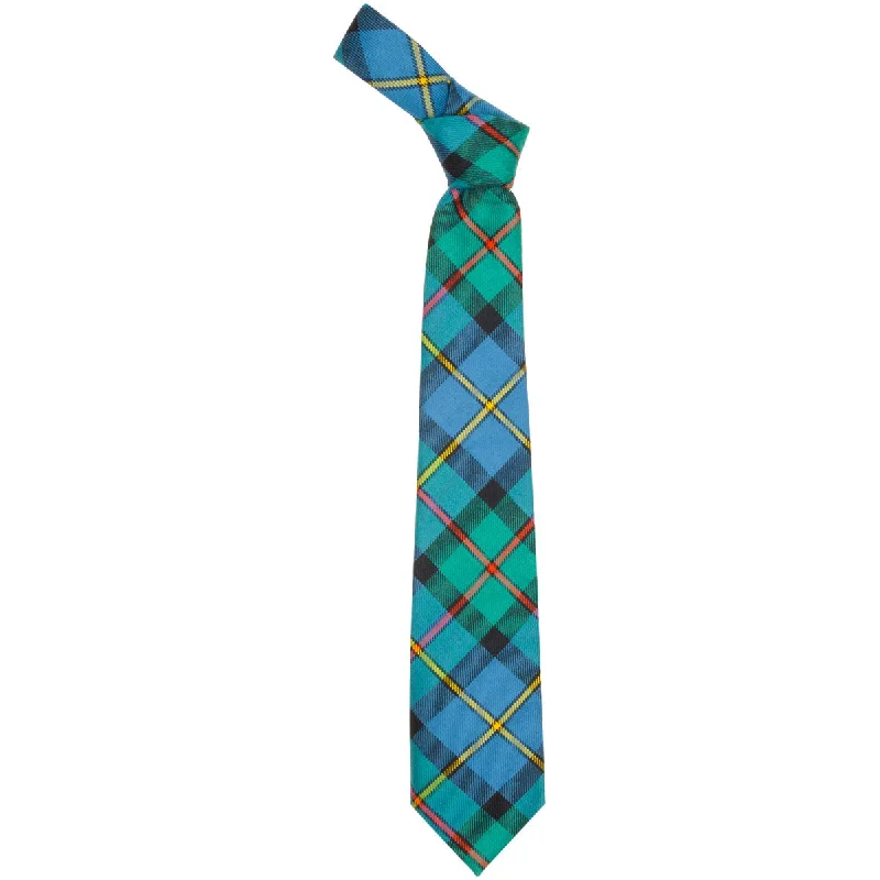 trendy silk wedding necktie sets for men-MacLeod of Harris Ancient Tartan Tie