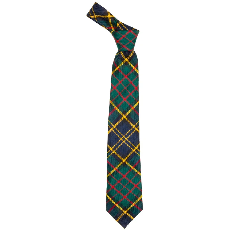 affordable business silk necktie designs for men-MacMillan Hunting Modern Tartan Tie