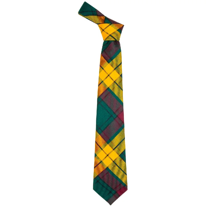 unique silk necktie combinations for office wear-MacMillan Old Modern Tartan Tie